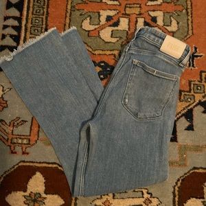 Paige Colette Crop Flare Jeans